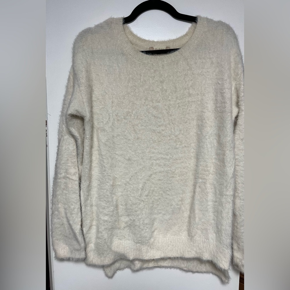 Altar'd State Soft Cream Knit Top
